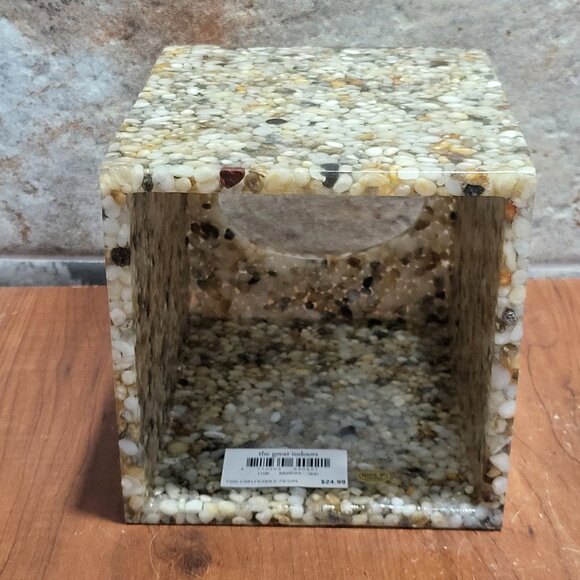 The Great Indoors Tissue Cover Pebble Resin - Picture 8 of 12